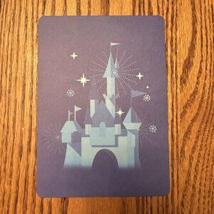 Disney Special Edition Artwork Postcard Cinderella’s Castle 5”X7” Disney Rewards